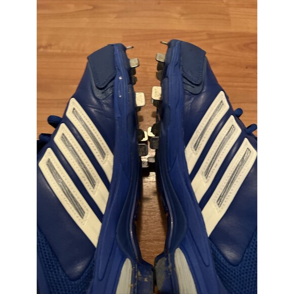 Adidas Men's Baseball Cleats AdiTUFF Size 11.5 Royal Blue - Picture 13 of 16